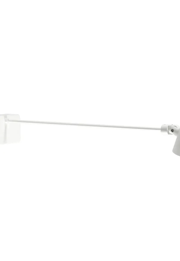 Supersnygg vit lampa i aluminium från Light-Point.