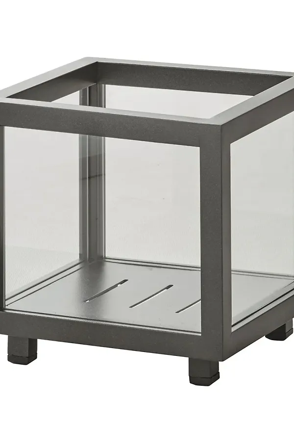 Fantastiskt fin aluminiummöbel i grått från Cane-Line.