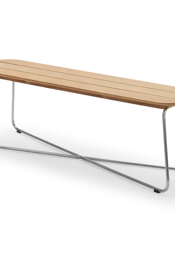 Smickrande loungebord i teak från Skagerak.