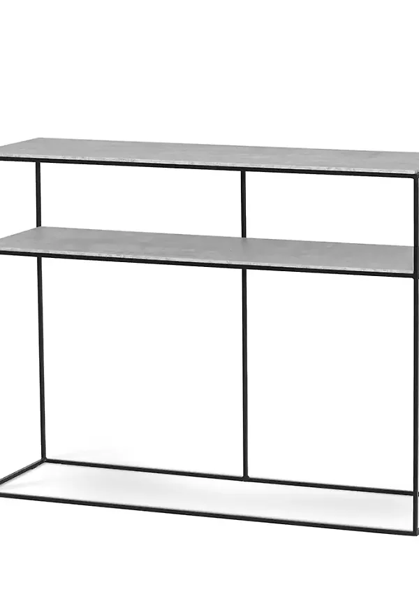 Svart Torkelson-förvaringsmöbel i jättefin modell.