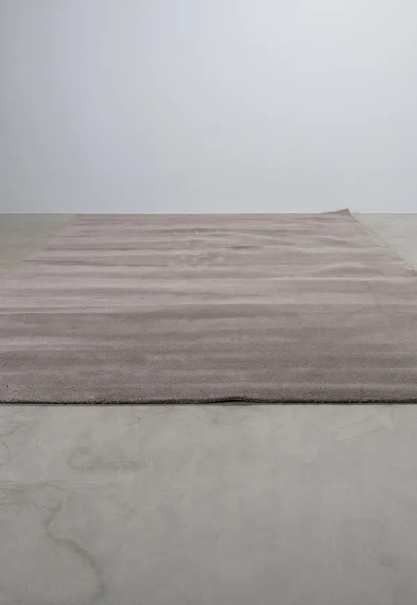 Riktigt trendig ullmatta i brunt från Limited Edition.