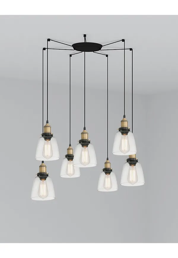 Stilren taklampa 2025 från Faro Barcelona.