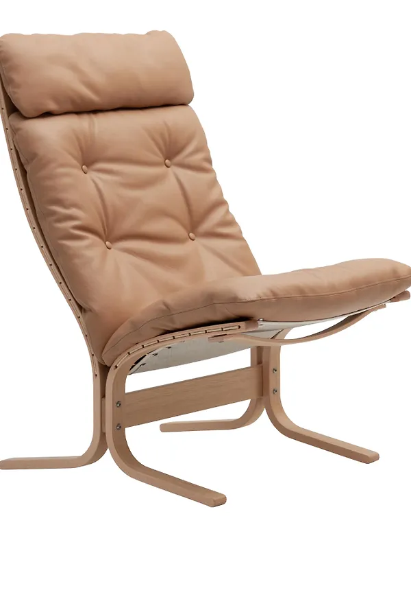 Superfin beige fåtölj 2026 från LK Hjelle.