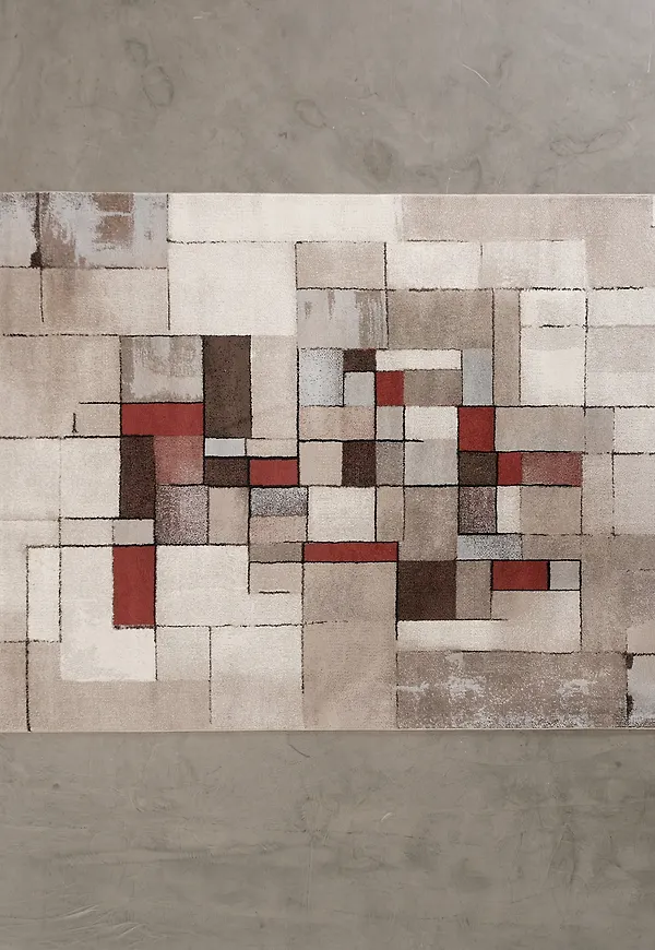 Jättesnygg Matta som passar bra vid många olika tillfällen.