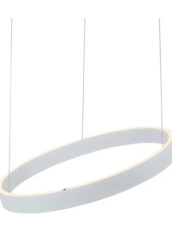 Skön taklampa i vitt från LOOM Design.