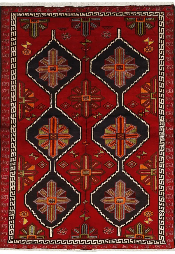 Skön röd matta 2026 från Rezas.