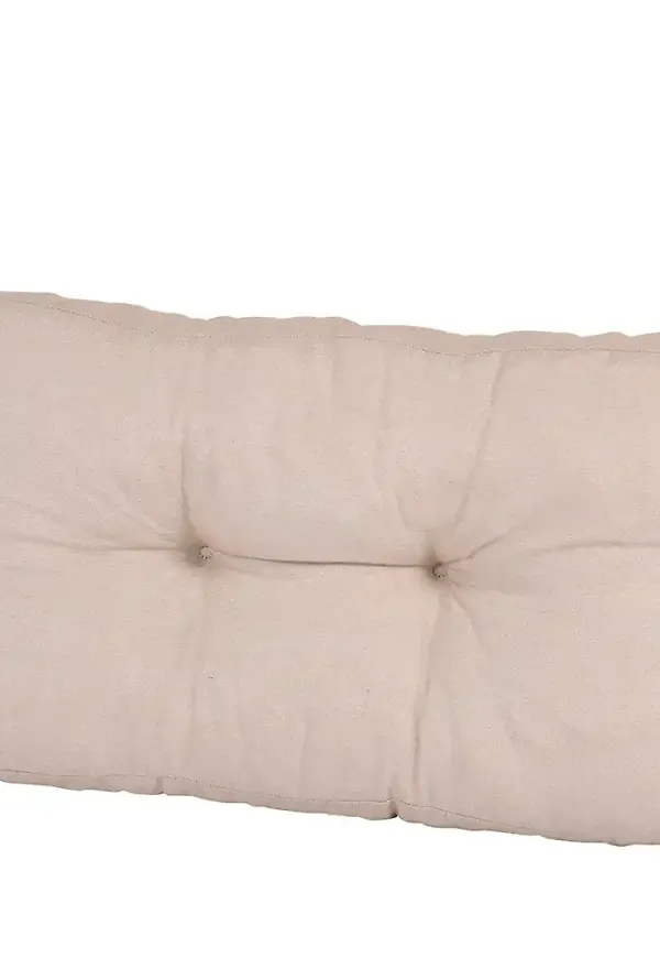 Exklusiv soffgrupp i beige färg gjord i linne.