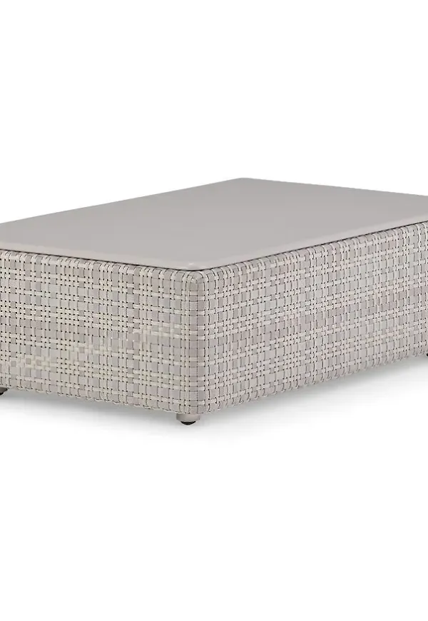 Cool beige bord i aluminium från Dedon.