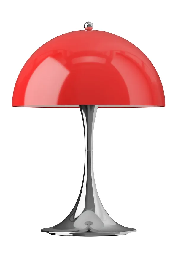 Cool röd lampa 2026 från Louis Poulsen.