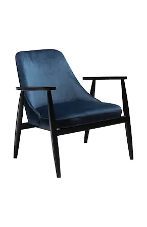 Ikonisk blå fåtölj 2025 från Dan Form Denmark.