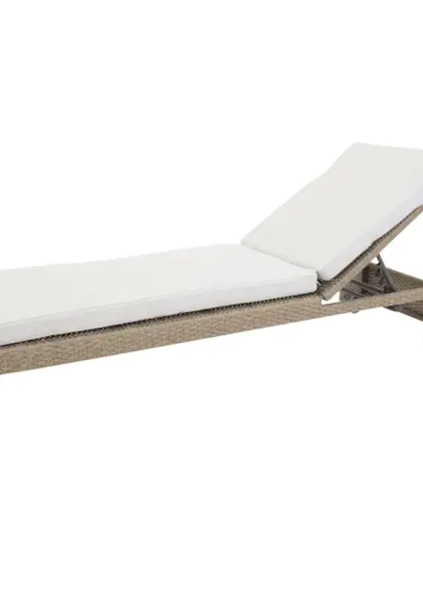 Klassisk solsäng i aluminium från SwedishHome.