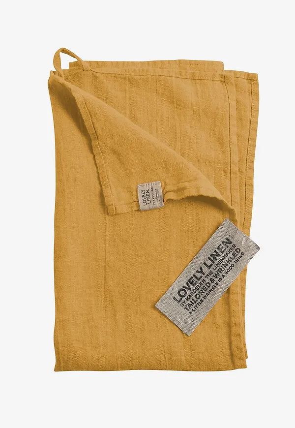 Riktigt trendig kökshandduk i bomull från Lovely Linen.