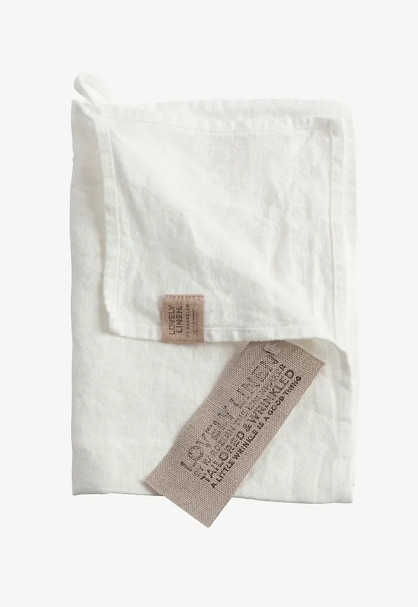 Riktigt fin gästhandduk i bomull från Lovely Linen.