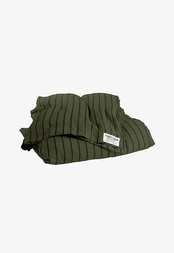 Fin sängkläder i grönt från Lovely Linen.