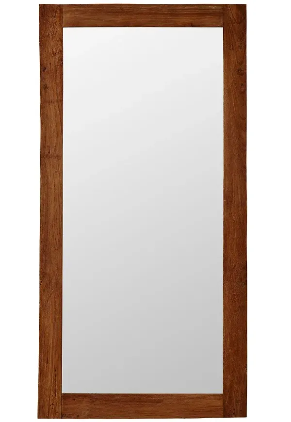 Riktigt fin spegel i teak från Sika Design.