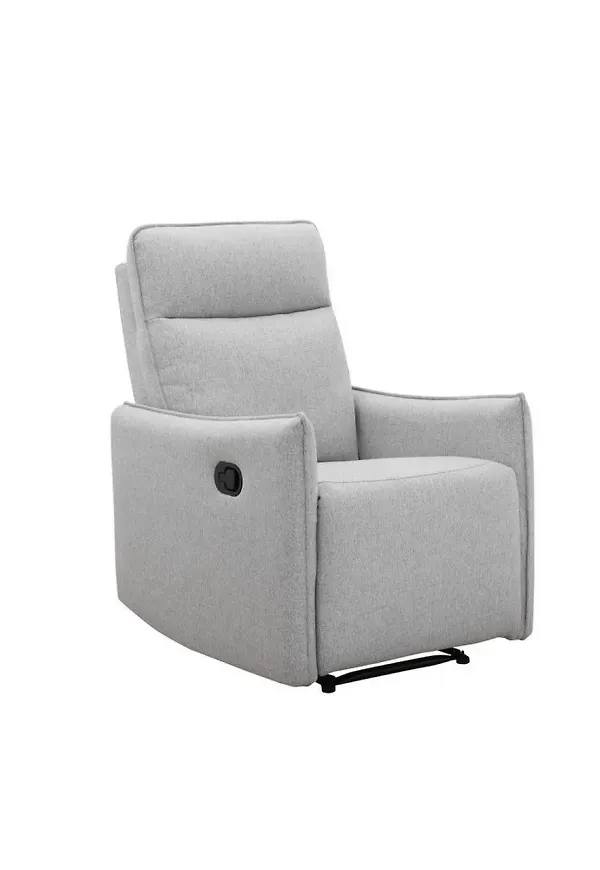 Riktigt trendig reclinerfåtölj i grått från Loft24.