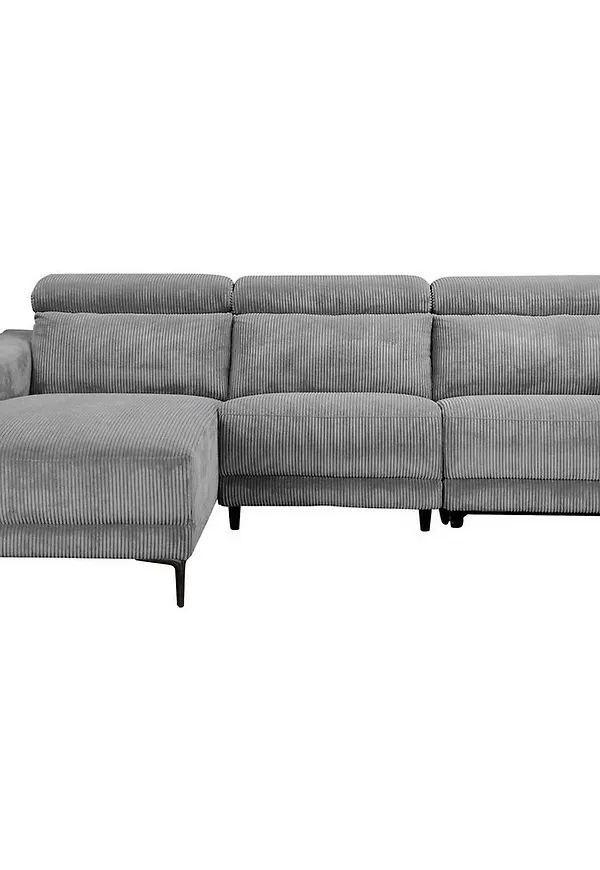 Grå Loft24-soffa i jättefin modell.