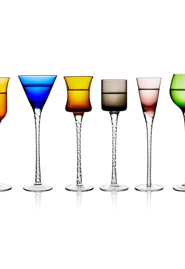 Ikonisk snapsglas 2026 från Lyngby Glas.