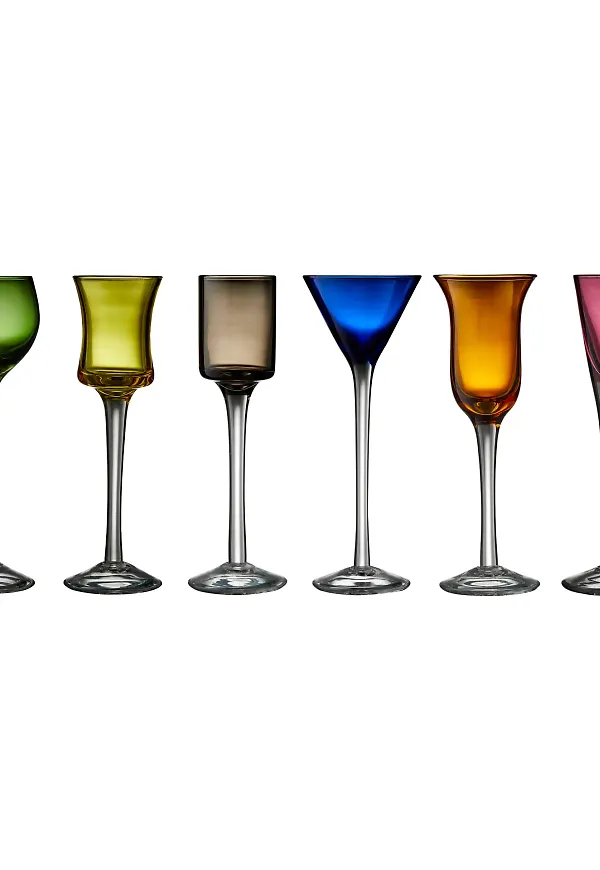 Snygg snapsglas 2026 från Lyngby Glas.