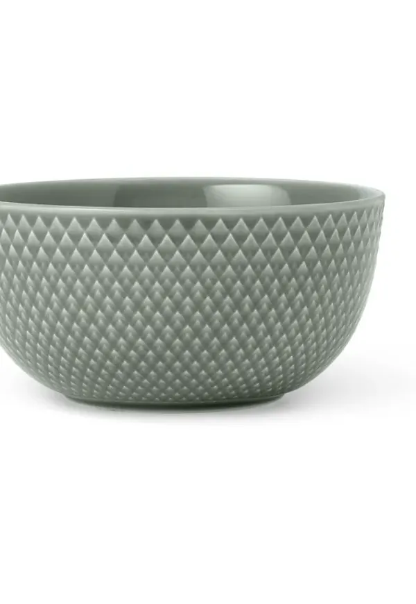 Söt skål i grönt från Lyngby Porcelæn.