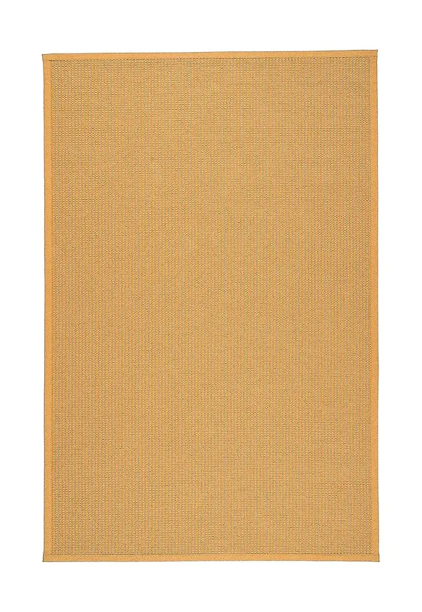 Exklusiv vm carpet matta i gul färg gjord i bomull.