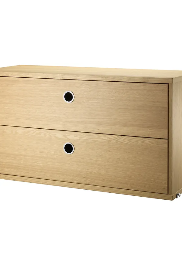 Otroligt fin lådhurts 2025 från String Furniture.