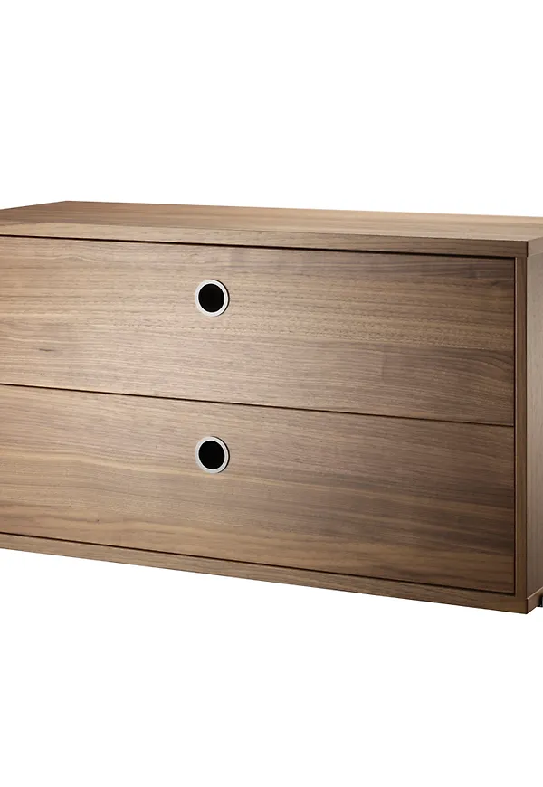 Riktigt trendig lådhurts 2024 från String Furniture.