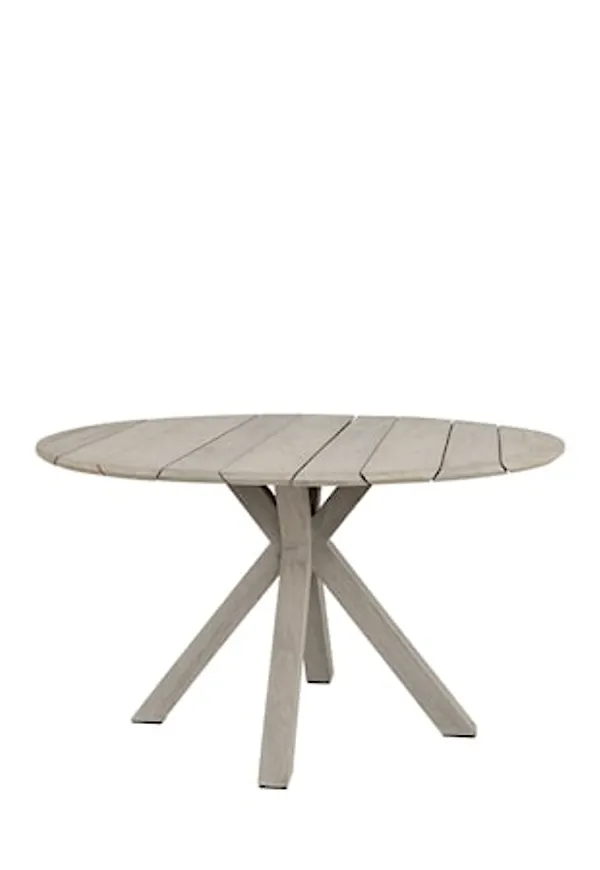 Jättefin grå bord i teak från Artwood.