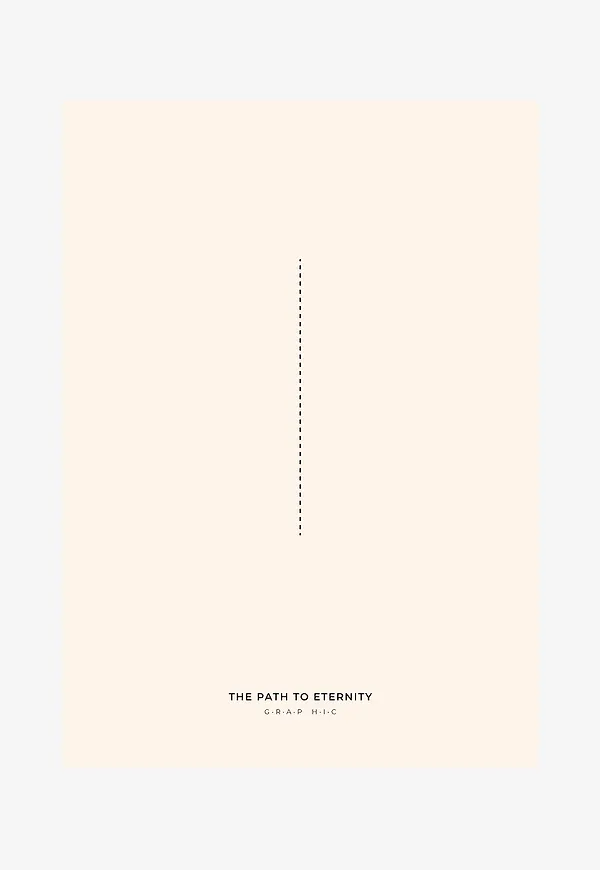 Beige Malerifabrikken-poster i otroligt fin modell.
