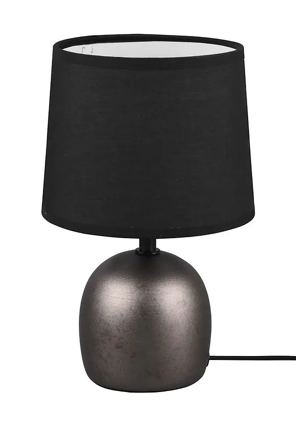 Vacker bordslampa i svart från Trio Lighting.
