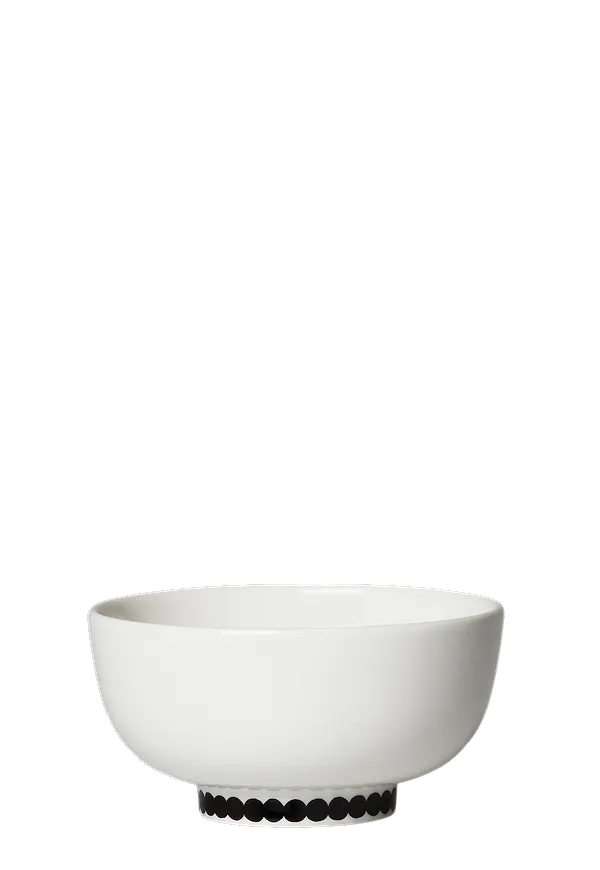 Fantastiskt snygg frysskåp i vitt från Marimekko.