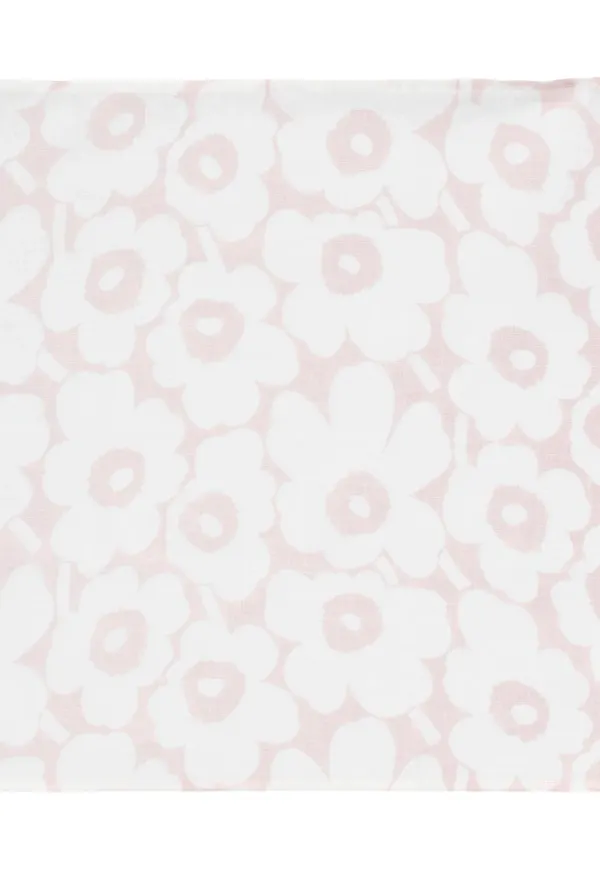 Jättefin tygservett i rosa från Marimekko.
