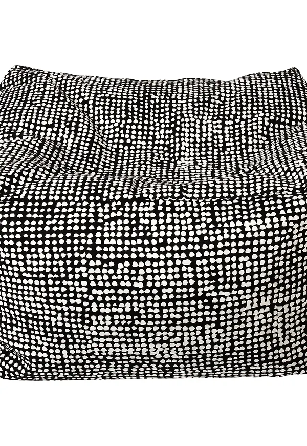 Grå Marimekko-pall i superfin modell.