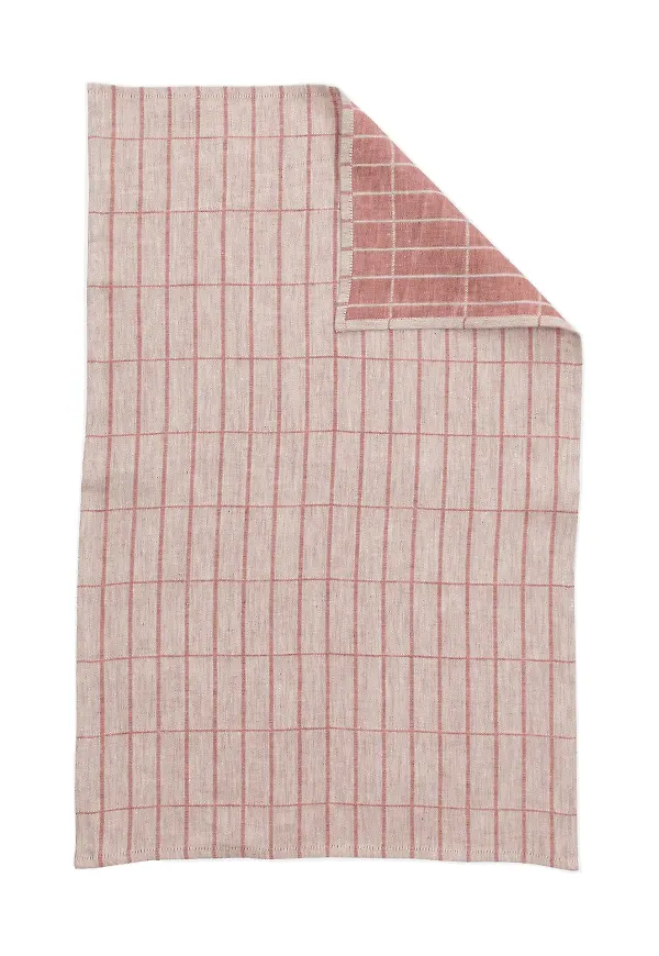 Brun Marimekko-kökshandduk i härlig modell.