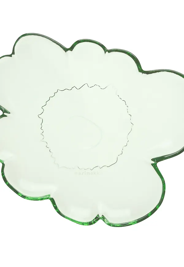 Grön Marimekko-servis i mysig modell.