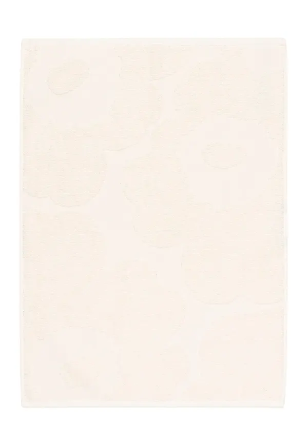 Beige Marimekko-handduk i fantastiskt fin modell.