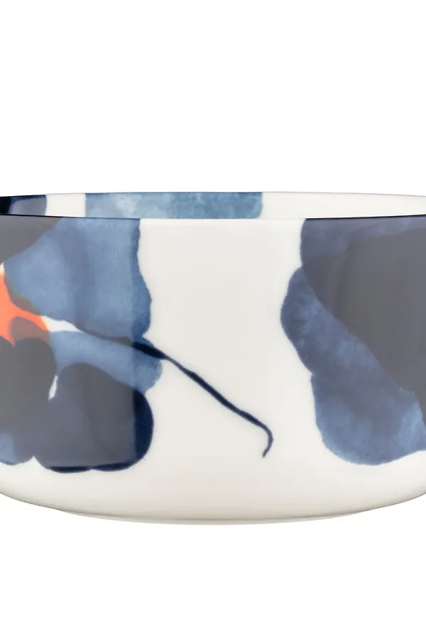 Vit Marimekko-skål i superfin modell.