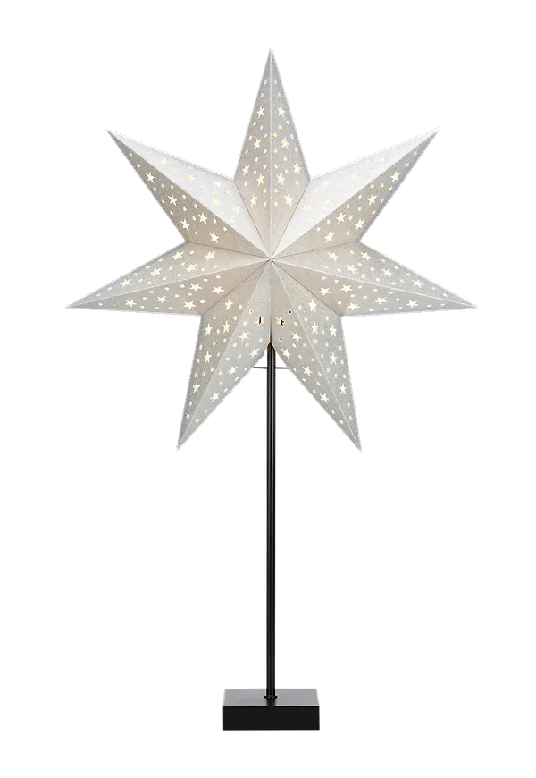 Riktigt trendig lampa i silver från Markslöjd.