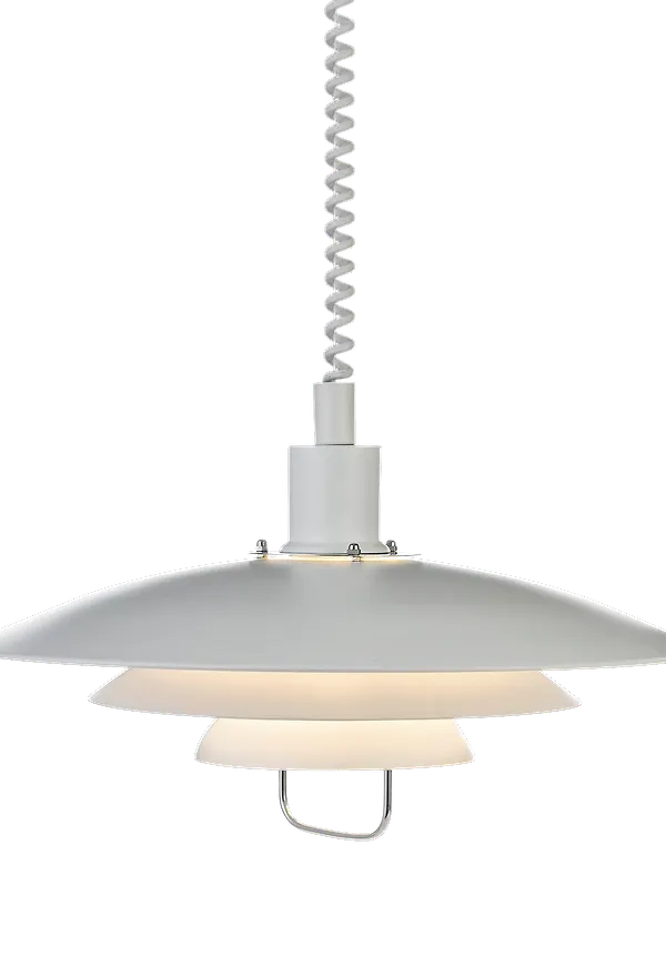 Fantastiskt snygg vit lampa 2025 från Markslöjd.