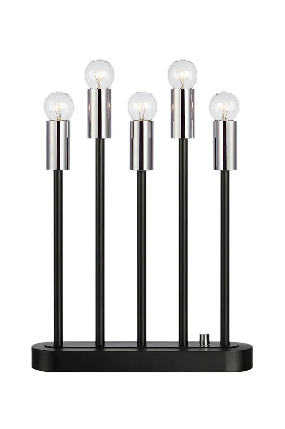 Mysig svart lampa 2025 från Markslöjd.