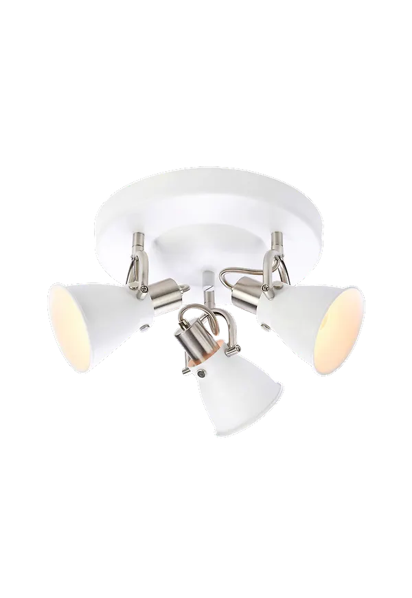 Modern vit taklampa 2025 från Markslöjd.