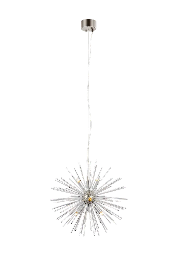 Silver Markslöjd-lampa i riktigt trendig modell.