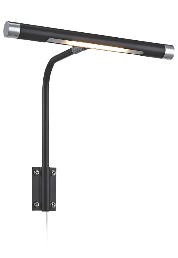 Smickrande svart vägglampa 2025 från Markslöjd.