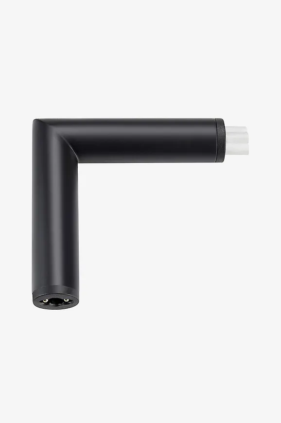 Svart Markslöjd-lampa i stilriktig modell.