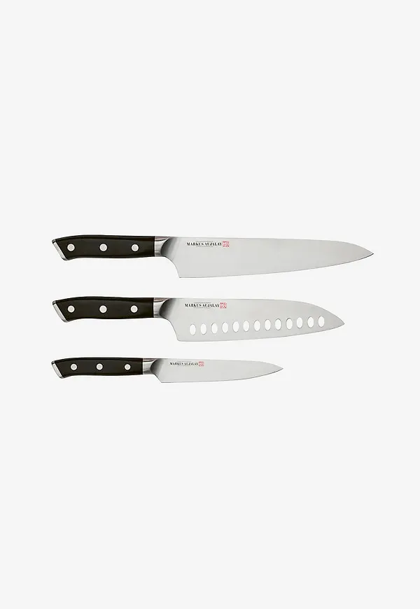 Silver Markus Aujalay-kockkniv i söt modell.