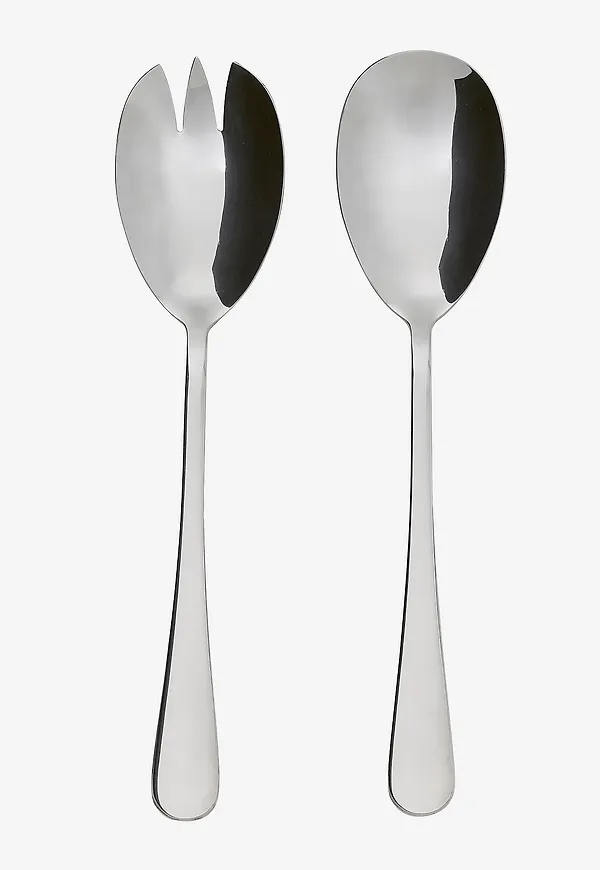 Stilriktig salladsbestick i silver från Markus Aujalay.