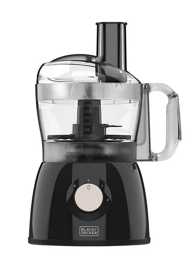 Snygg köksmaskin i svart från Black+Decker.