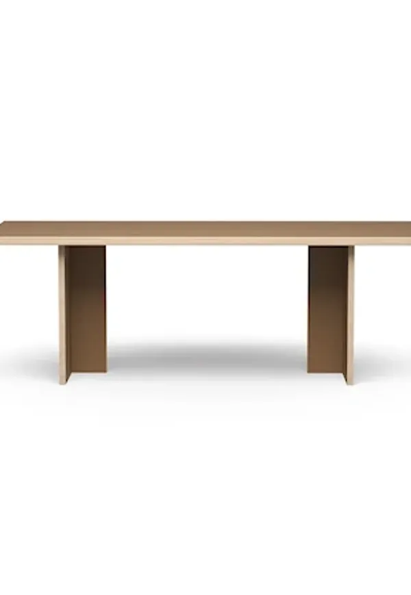 Brun HKliving-bord i snygg modell.