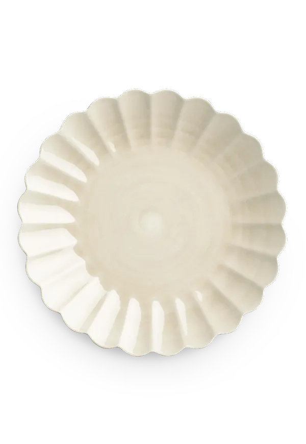 Beige Mateus-mattallrik i riktigt snygg modell.