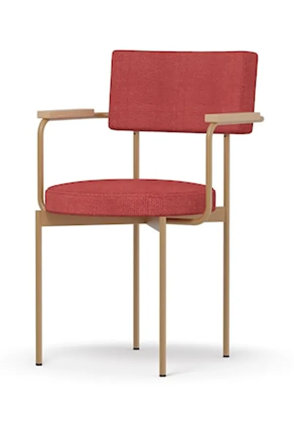 Fantastiskt snygg stol i rött från HKliving.